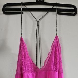 La senza rhinestone strap top lingerie 1 missing stone not noticible cheap Large